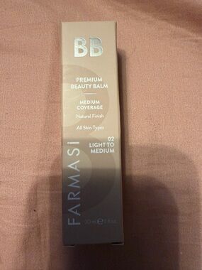 Farmasi BB Premium Beauty Balm 02 Light to Medium - Beige Taupe Packaging